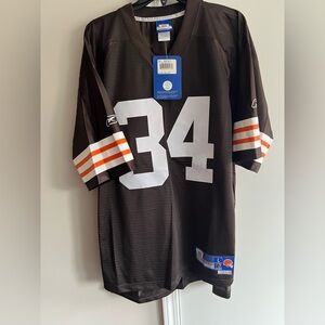 VINTAGE REEBOK NFL CLEVELAND BROWNS REUBEN DROUGHNS JERSEY